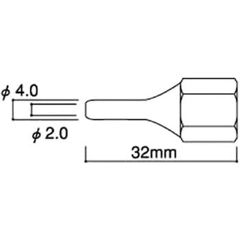长喷嘴 2.0 毫米HAKKO白光A1084